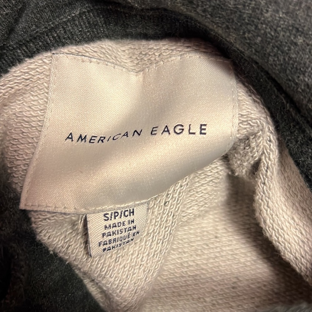 American Eagle Grey Hoodie - Picture 4 of 4